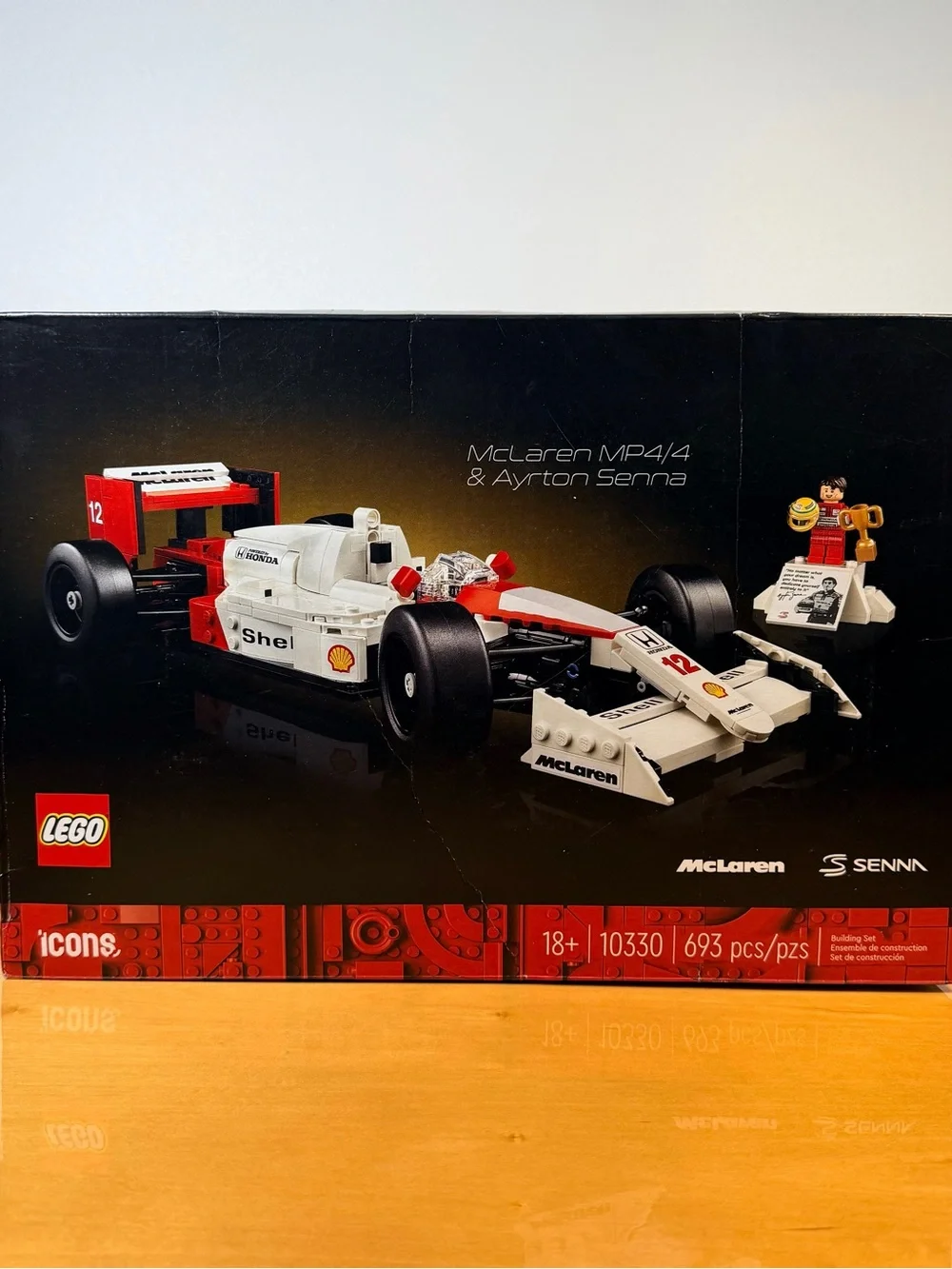 Lego McLaren Formula 1 Car - White, Red & Black